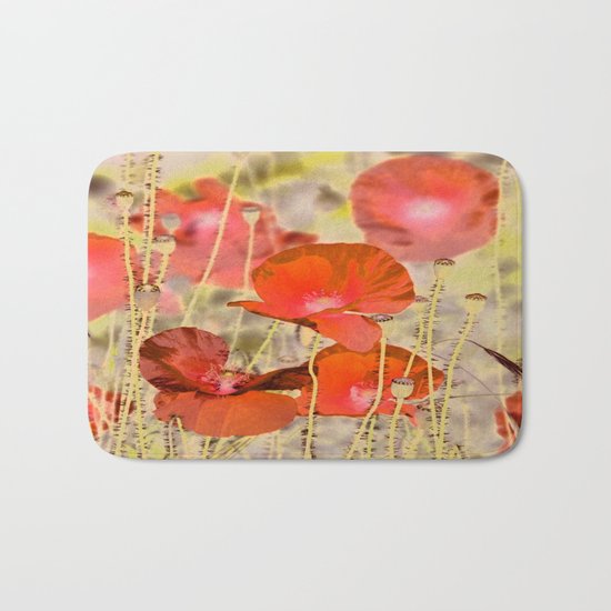 Poppies Bath Mat
