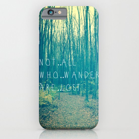 Wander in the Woods iPhone & iPod Case