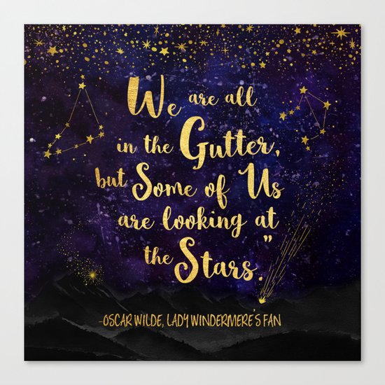 Wilde - Looking At The Stars Canvas Print