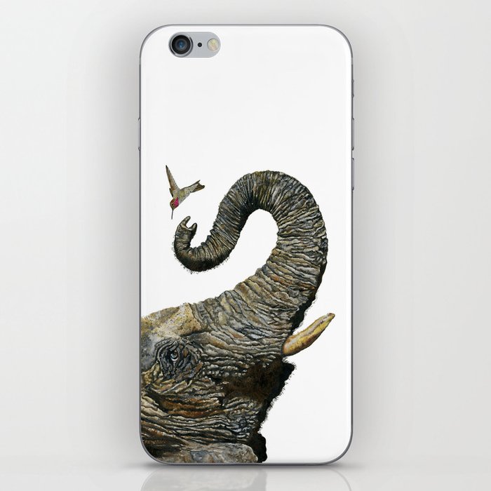 Elephant Cyril And Hummingbird Ayre 2 iPhone Skin