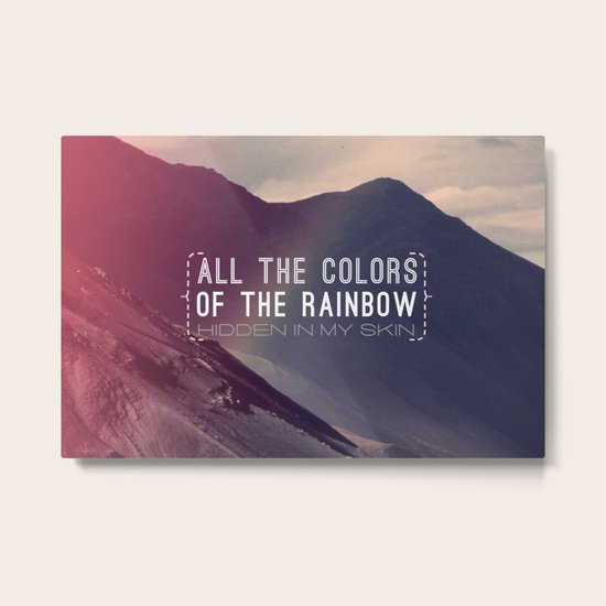 Rainbow Metal Print