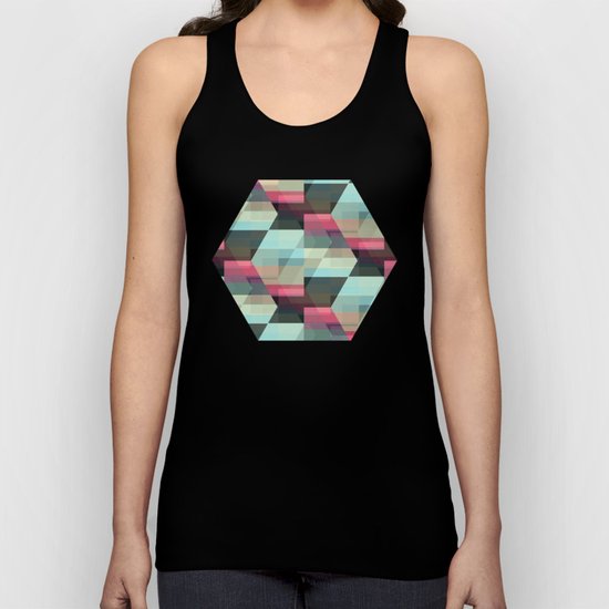 Hexagon Unisex Tank Top