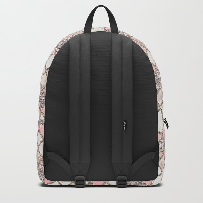 Marble backpack rose gold shop