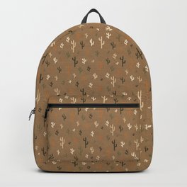 Cactus Pattern Backpack