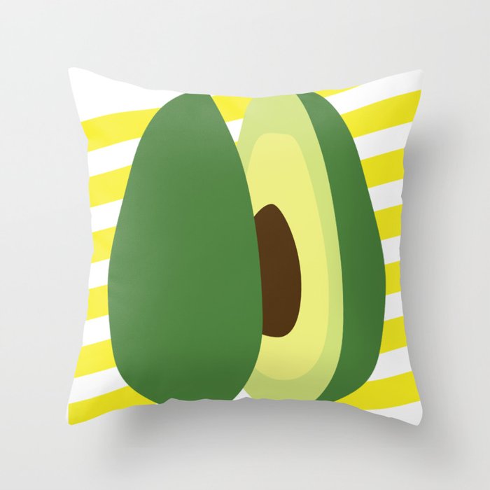 Avocado Throw Pillow