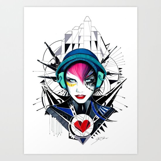 -War in my Heart- Art Print