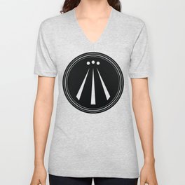 Awen Symbol V Neck T Shirt