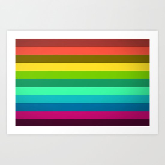 Colors LAB Art Print