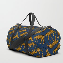 Tigers (Navy Blue and Marigold) Duffle Bag
