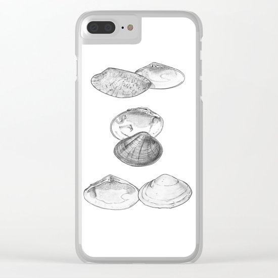Bivalvia serie 1 Clear iPhone Case
