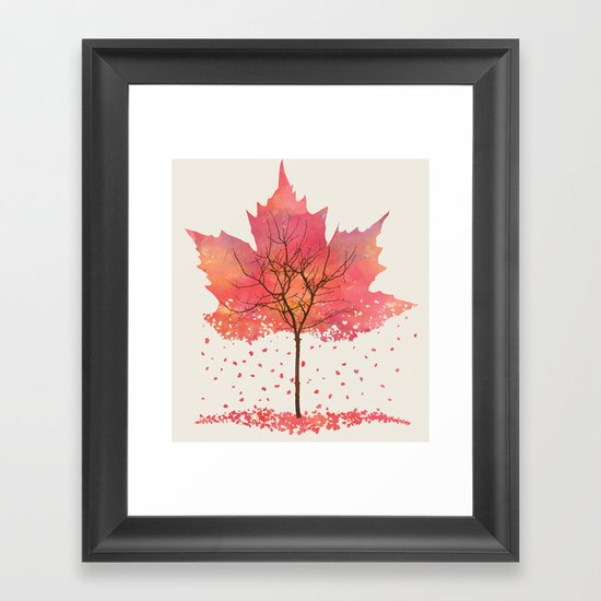 Fall Framed Art Print