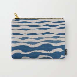 Summer Serenity: A Minimalist Exploration of Japanese Coastal Beauty Carry-All Pouch