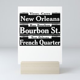 New Orleans French Quarters Mini Art Print