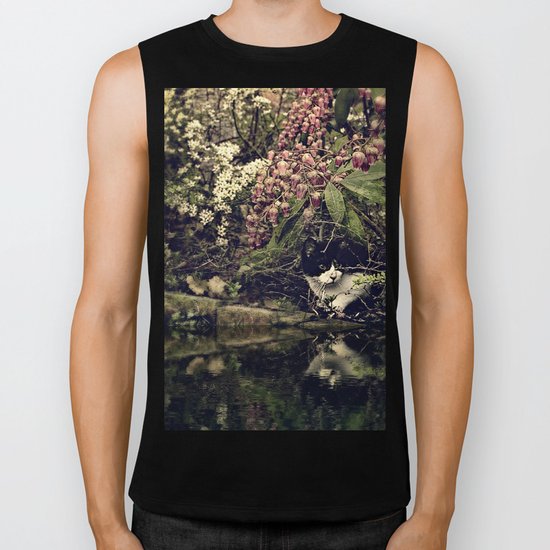 the pond Biker Tank