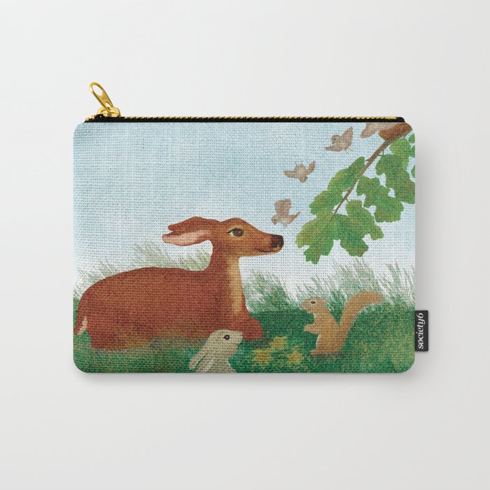 Forest Friends Carry-All Pouch