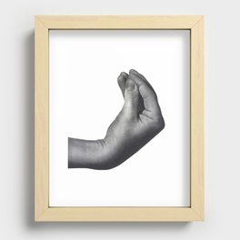 Italian Hand Recessed Framed Print