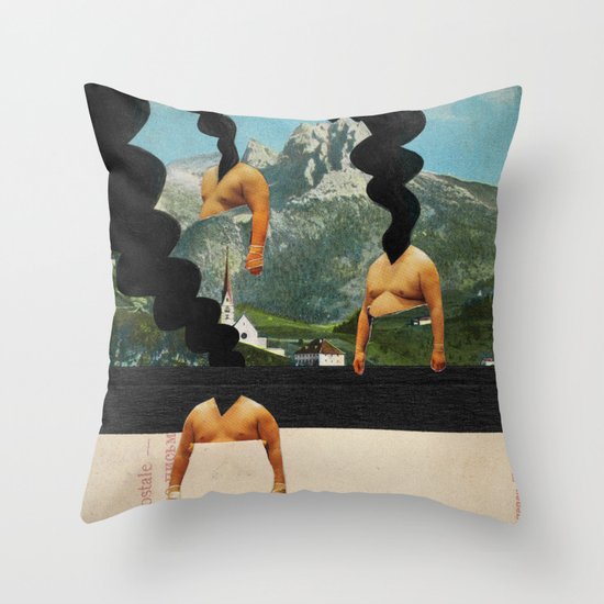 The Noon Guns (Back) Throw Pillow
