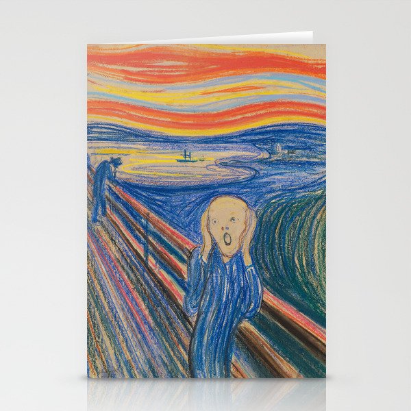 The Scream Edvard Munch Stationery Cards