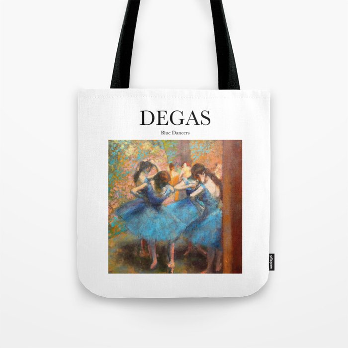 Degas - Blue Dancers Tote Bag