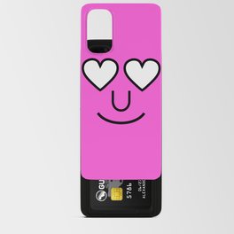 type face: love pink Android Card Case