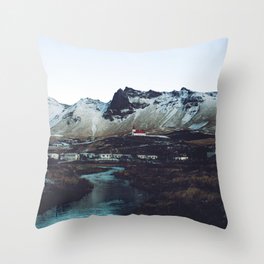 Iceland // Vik Throw Pillow