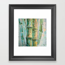 Expressive Bamboos Framed Art Print