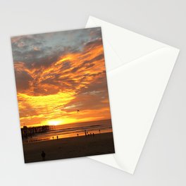 Sunset at Pismo Stationery Cards