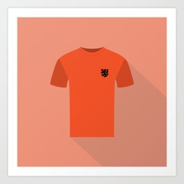 Netherlands 1974 Jersey Art Print