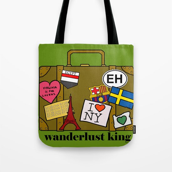 Wanderlust King Tote Bag