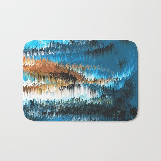 Blue Forest Shades Bath Mat