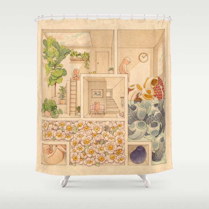Slow Down Shower Curtain