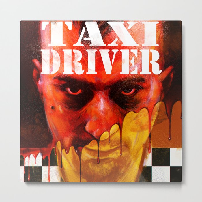 Taxi Driver Metal Print