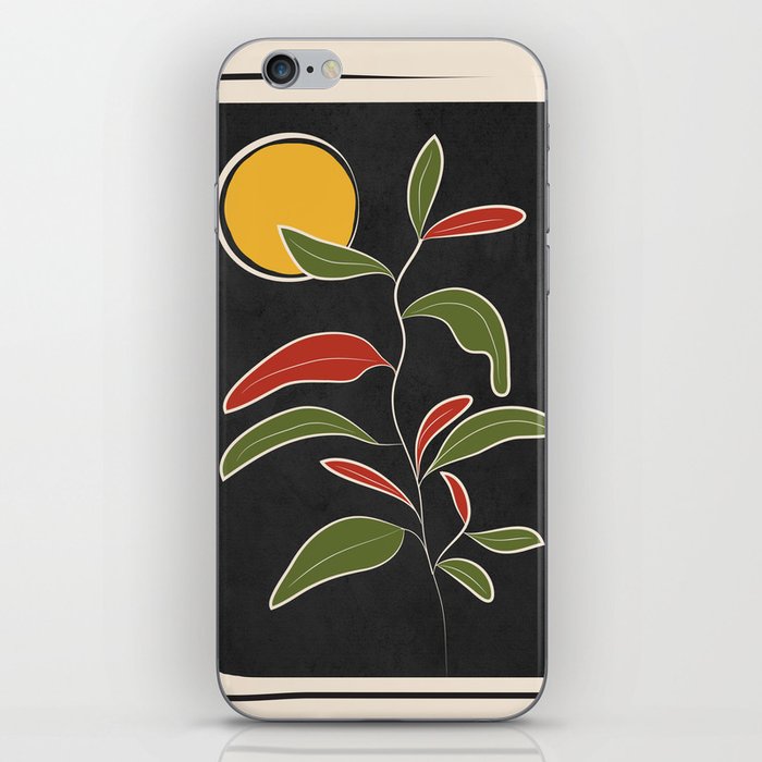 Abstract Plant 01 iPhone Skin