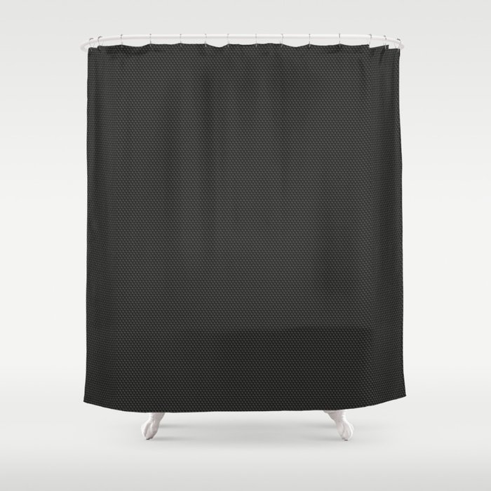 Knurling touch texture Shower Curtain