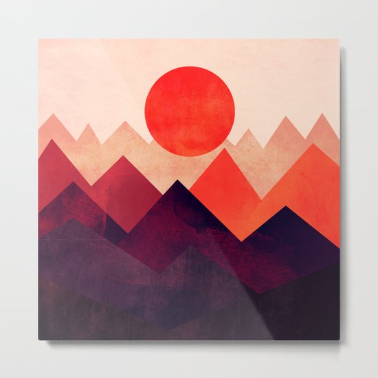 Touched By The Sun Metal Print