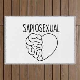 Sapiosexual Outdoor Rug