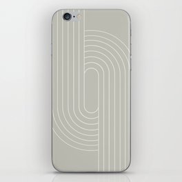 Oval Lines Abstract XLV iPhone Skin
