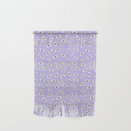 Pastel lilac eyes pattern Wall Hanging