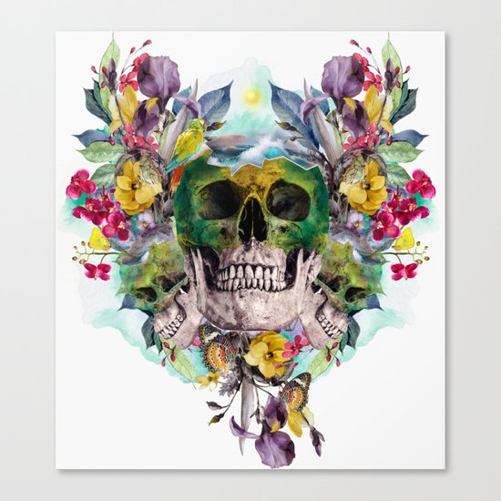 SKULLS Canvas Print