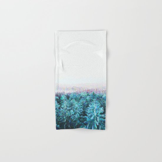 Tree Tops #society6 #buyart #decor Hand & Bath Towel