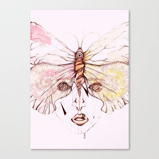 Pink Vision Canvas Print