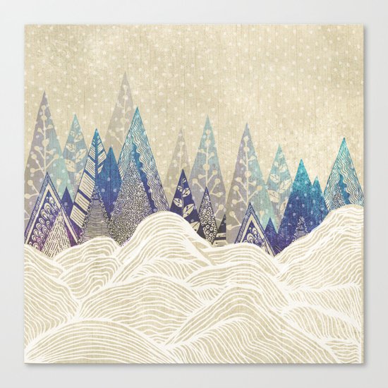 Snowy Dreams Canvas Print