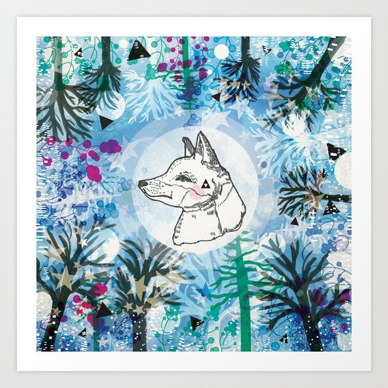 The Beast Art Print