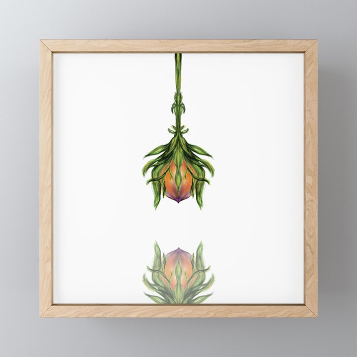 Low Hanging Fruit Framed Mini Art Print
