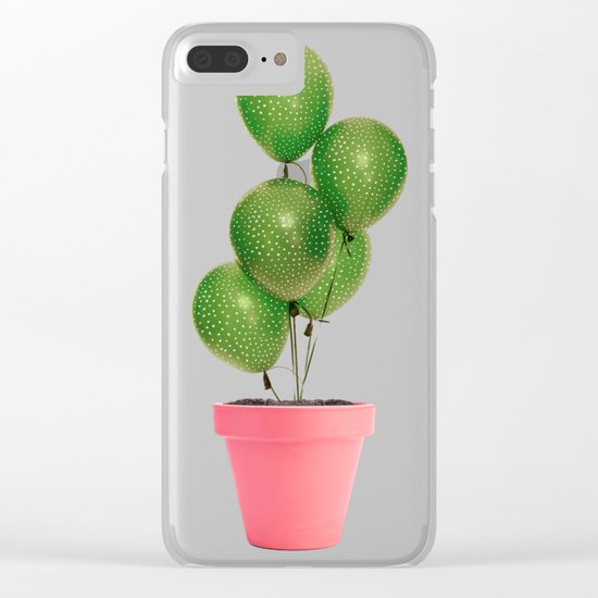 CACTUS BALLOON Clear iPhone Case