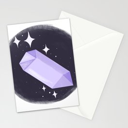 Amethyst and Evil Eye Stationery Cards