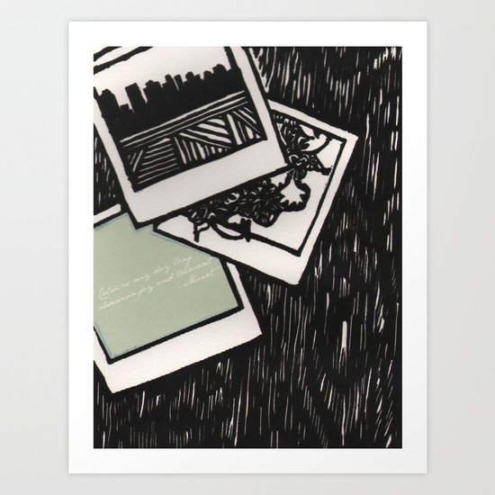 Polaroid Dreams Art Print