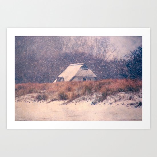 Snowhouse Art Print