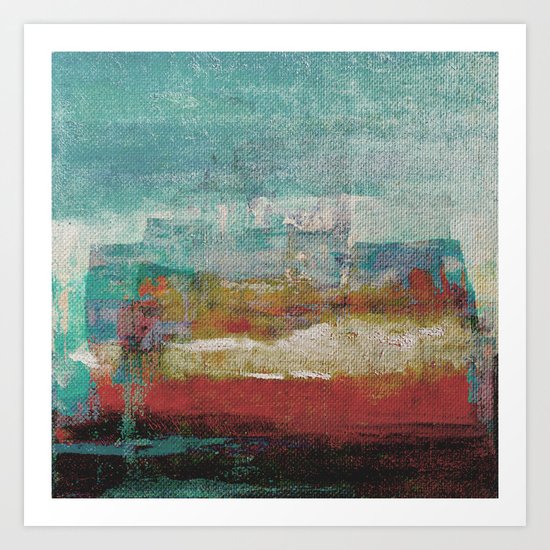 Lake Nyos Art Print