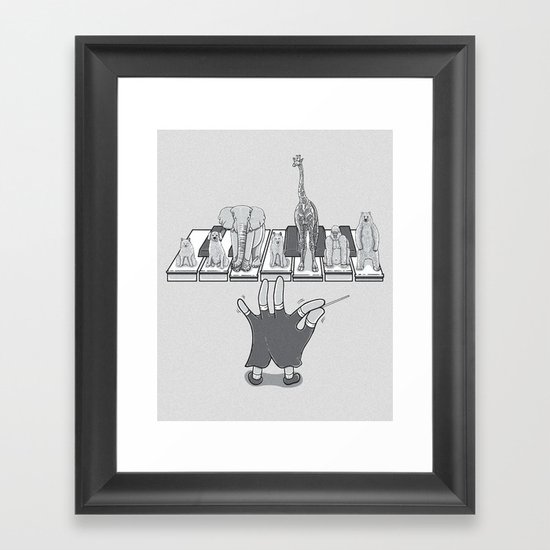 Piano Recital Framed Art Print